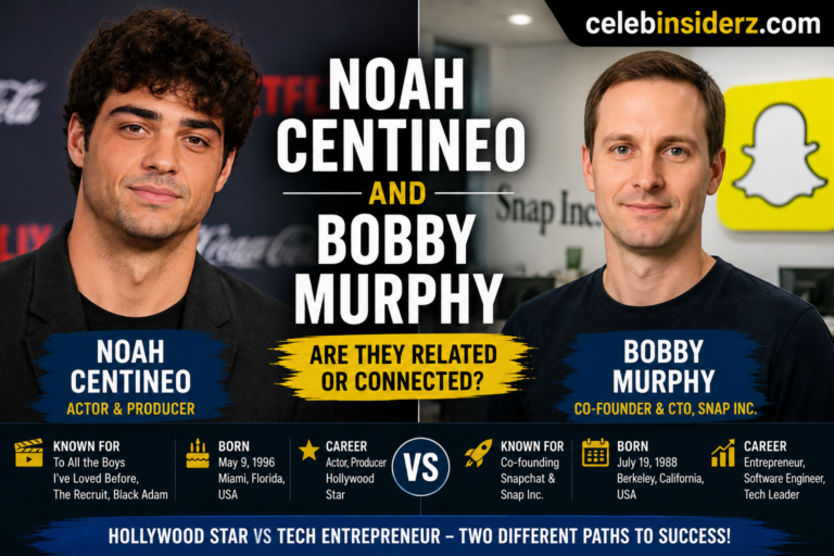 Noah Centineo and Bobby Murphy